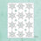 Mintay Papers 6x8 Stencil - Snowflakes 2