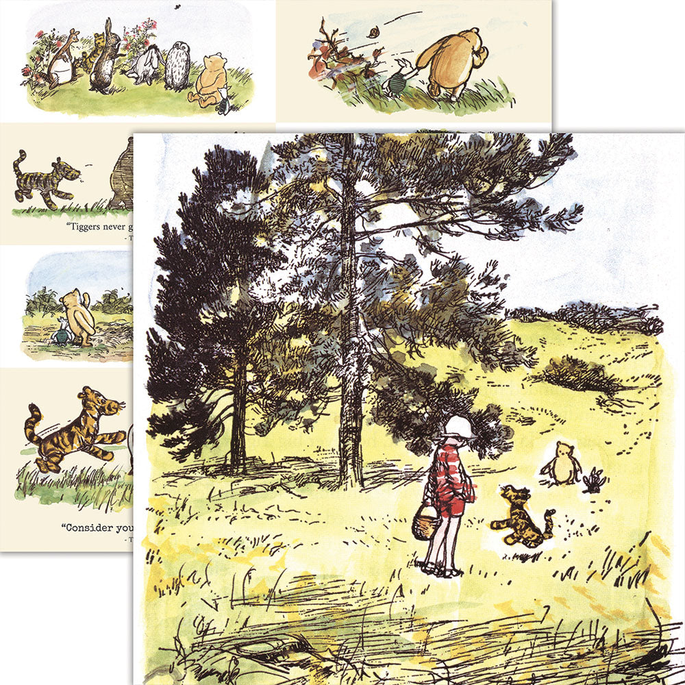Reminisce Winnie The Pooh - A Walk In The Forest