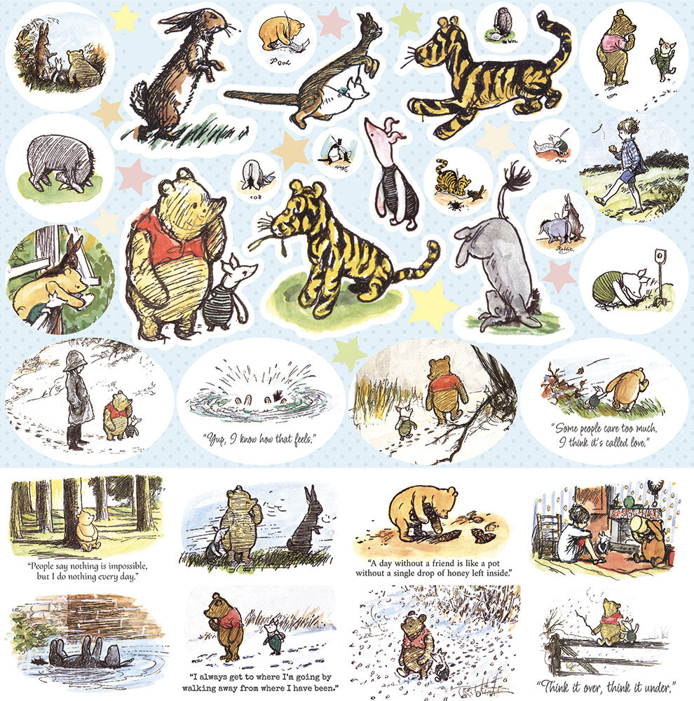 Reminisce Winnie The Pooh - Cardstock Stickers