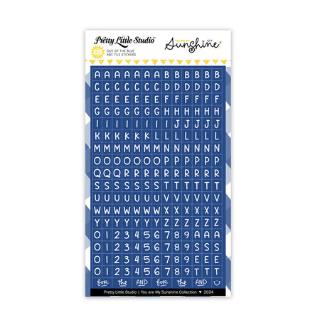 Pretty Little Studio You Are My Sunshine - Mini ABC Stickers Out Of The Blue