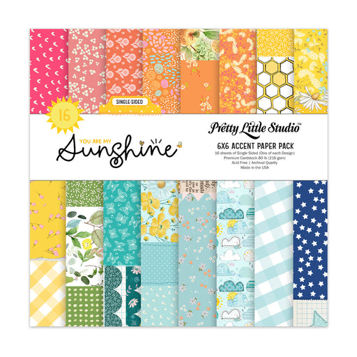 Pretty Little Studio You Are My Sunshine - Accent 6x6 Paper Pack