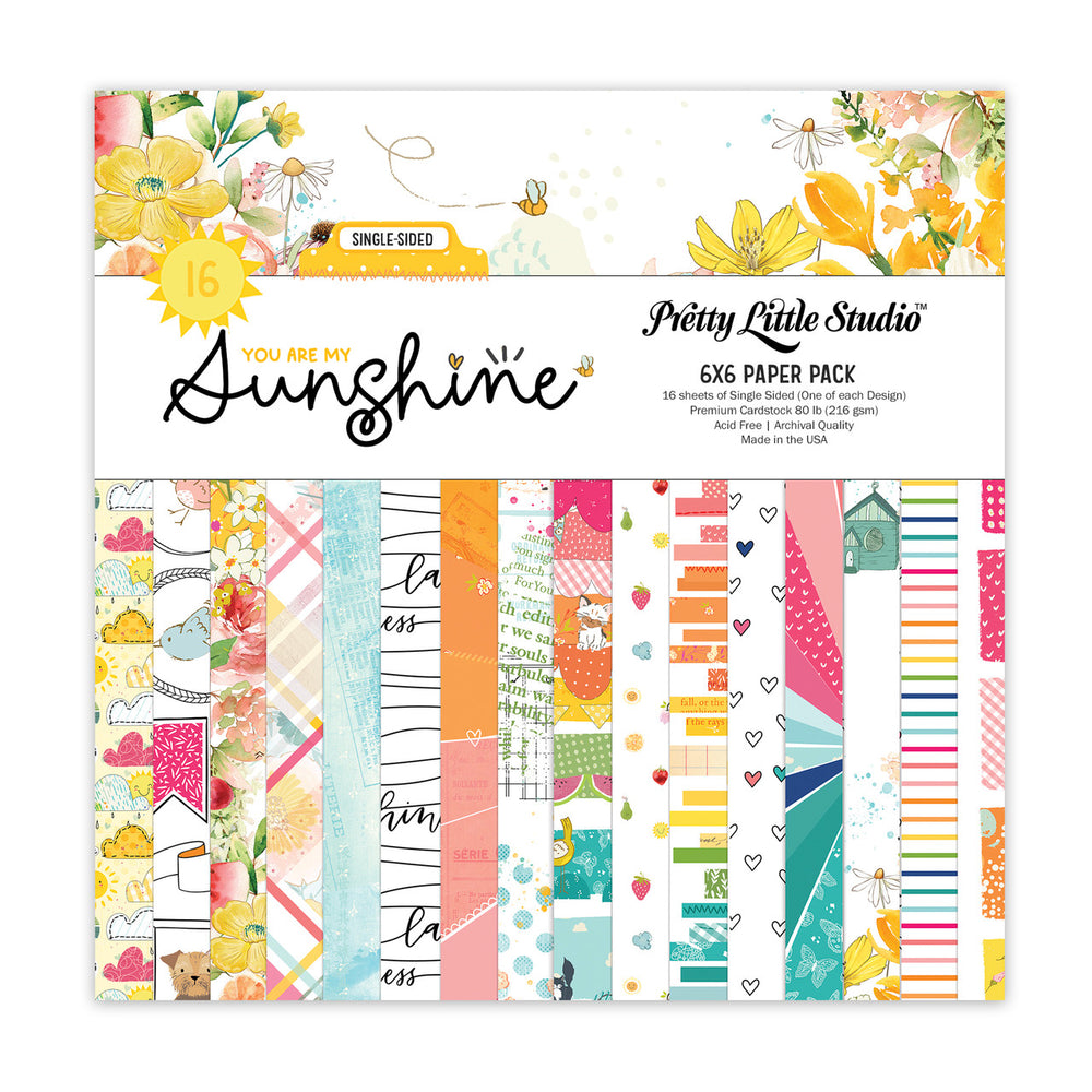 Pretty Little Studio You Are My Sunshine - 6x6 Paper Pack