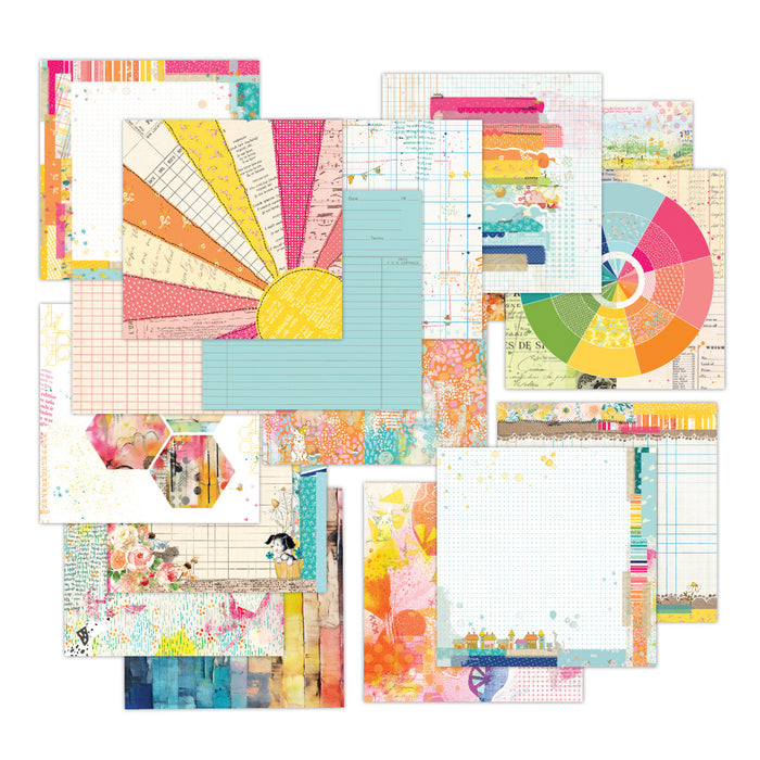 Pretty Little Studio You Are My Sunshine - Mixed 8x8 Paper Pack