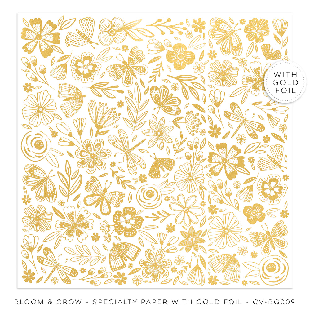 Cocoa Vanilla Studio Bloom & Grow - Speciality Paper