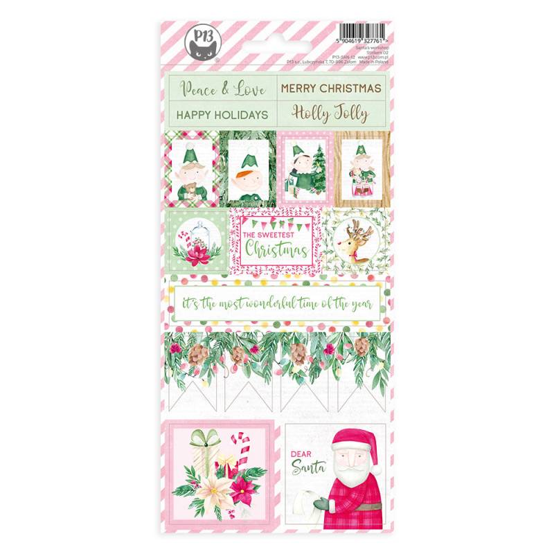 P13 Santa's Workshop - Sticker sheet #2
