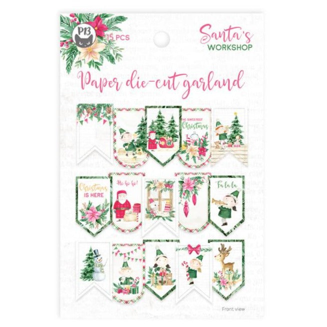 P13 Santa's Workshop - Banner Die Cut