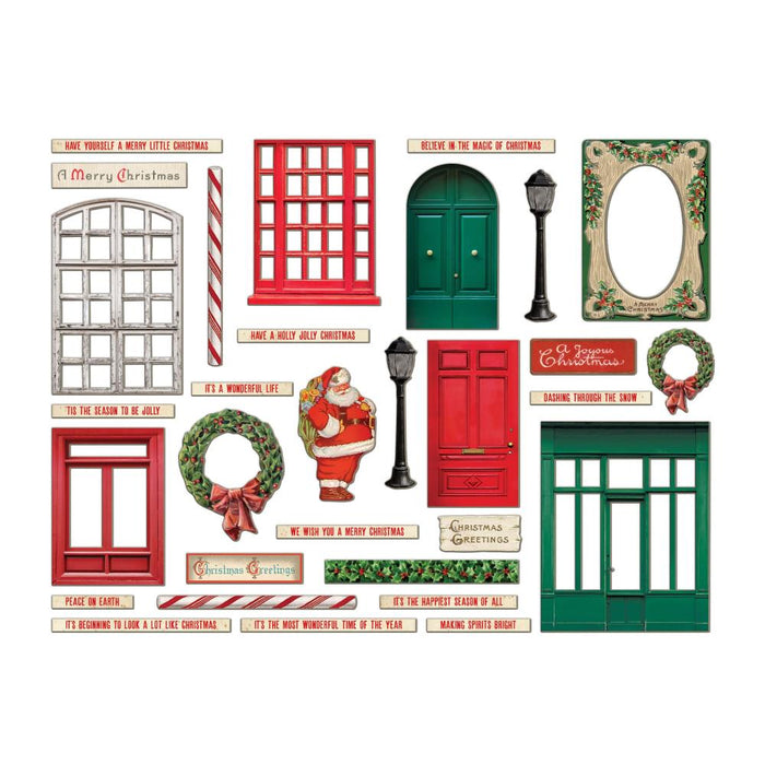 Tim Holtz Idea-ology - Baseboards + Transparencies Christmas 2024