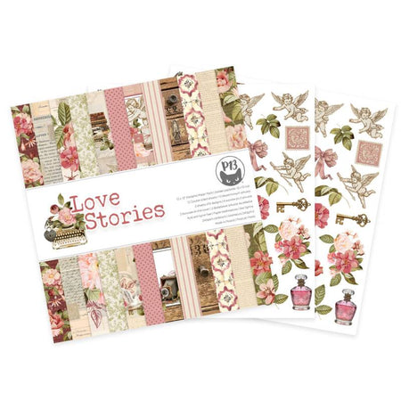 P13 Love Stories - 12x12 Paper Pad