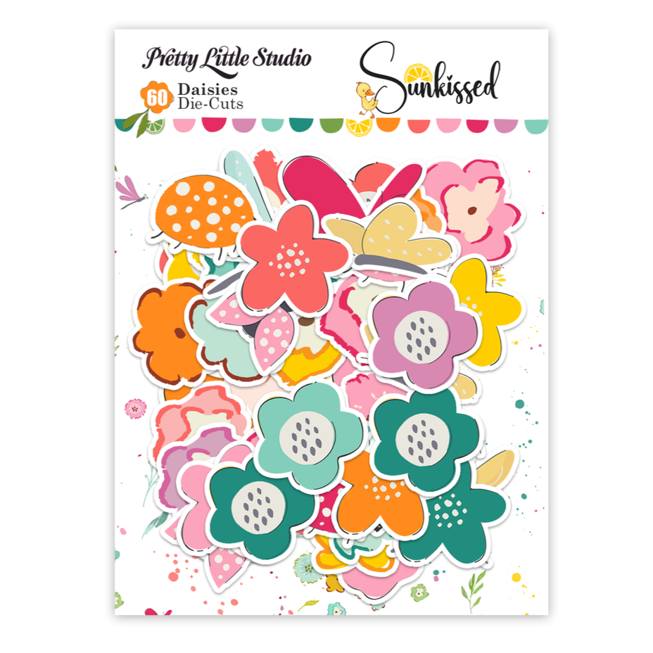 Pretty Little Studio Sunkissed - Daisies Die-Cuts
