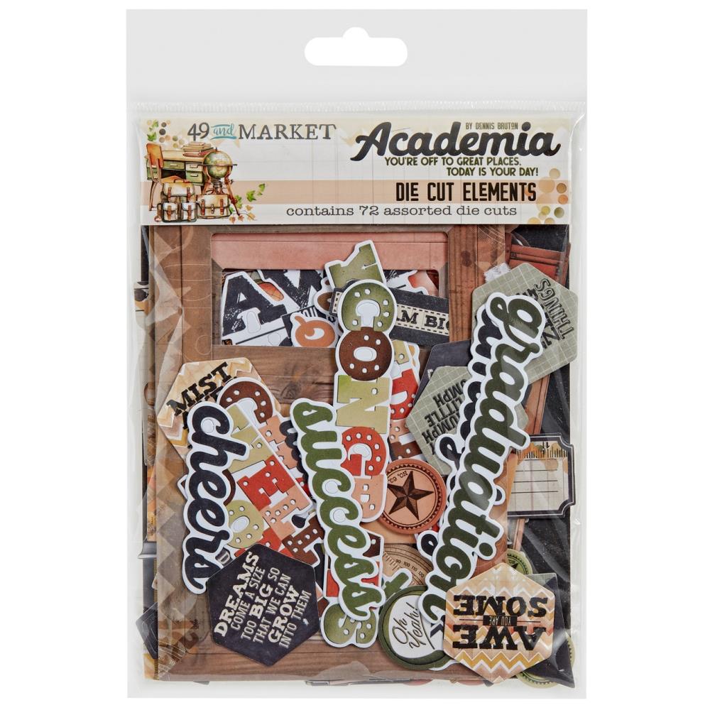 49 & Market Academia - Die Cut Elements