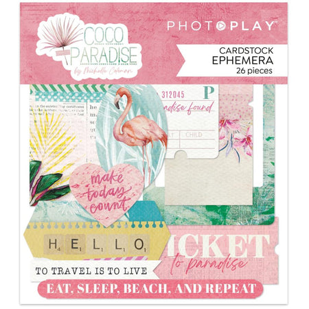 Photoplay Coco Paradise - Ephemera Die-Cuts