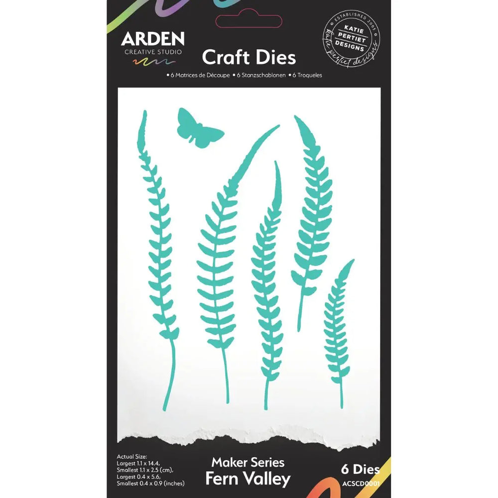 Arden Creative Studio Hidden Creek - Fern Valley Craft Die