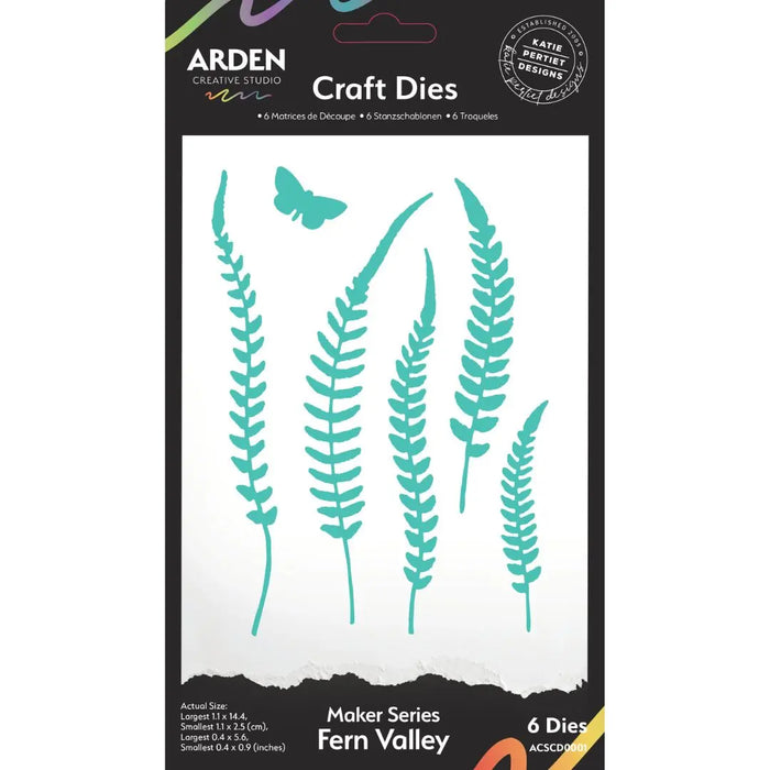 Arden Creative Studio Hidden Creek - Fern Valley Craft Die