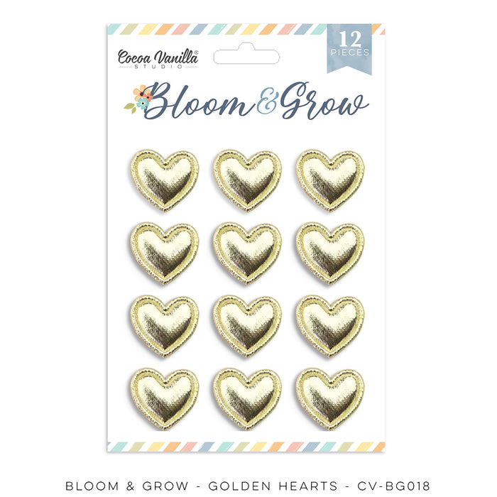 Cocoa Vanilla Studio Bloom & Grow - Golden Hearts