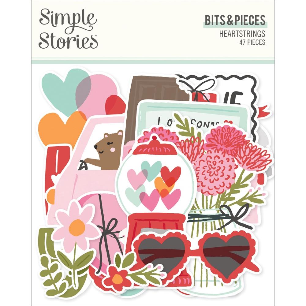 Simple Stories Heartstrings - Bits & Pieces