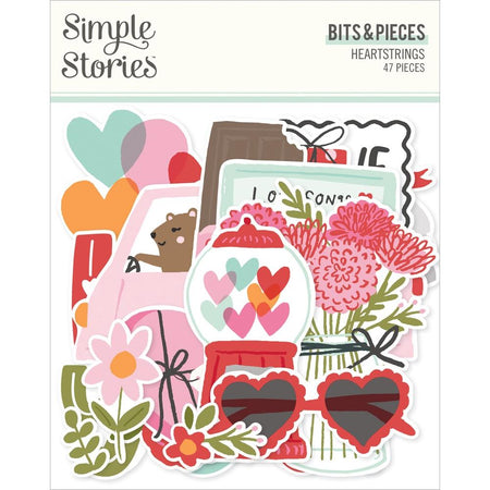 Simple Stories Heartstrings - Bits & Pieces