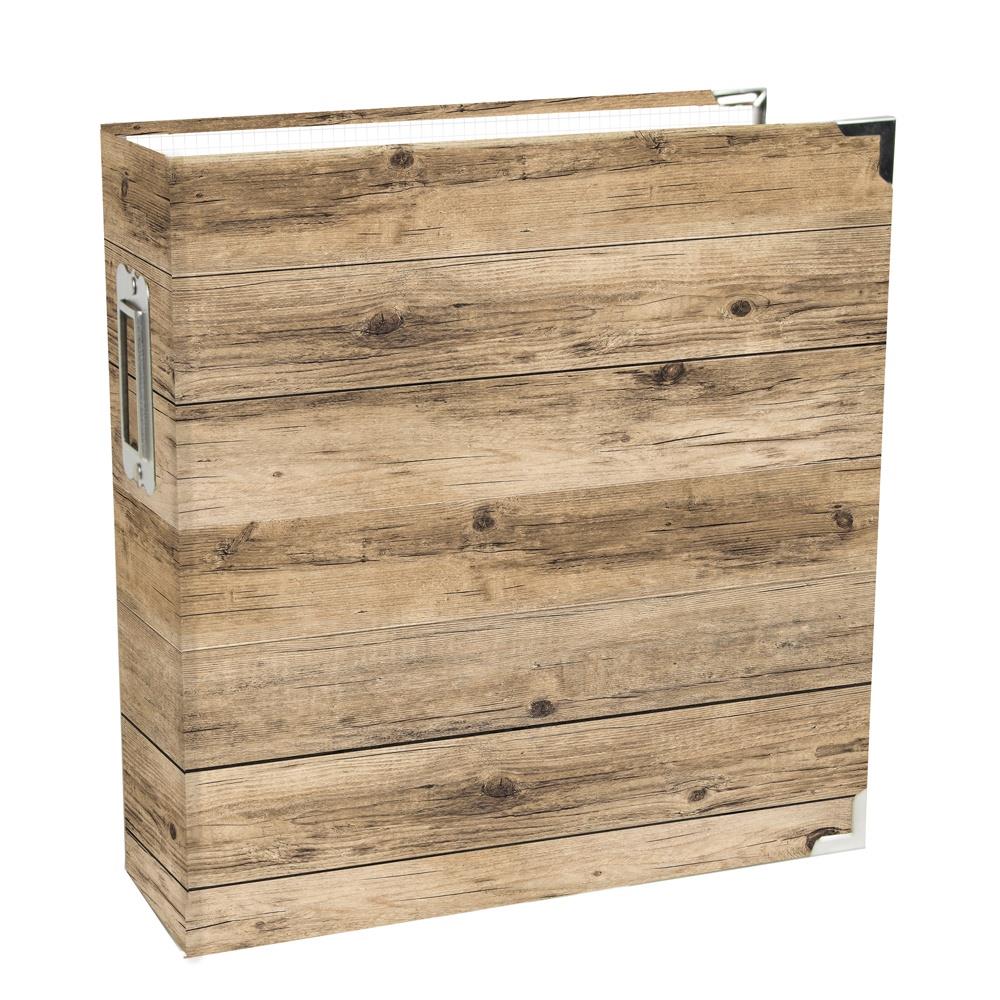 Simple Stories Limited Edition 6x8 Sn@p Binder - Hickory