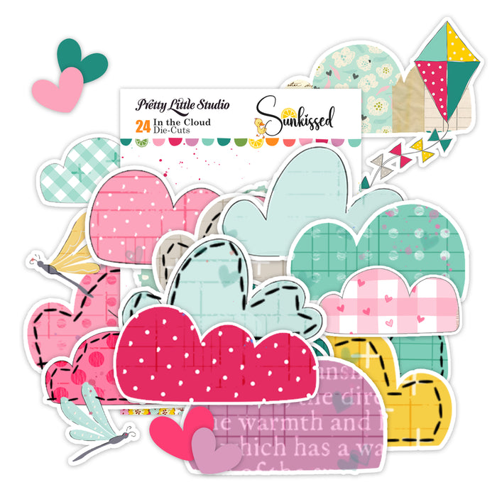 Pretty Little Studio Sunkissed - In The Cloud Die-Cuts