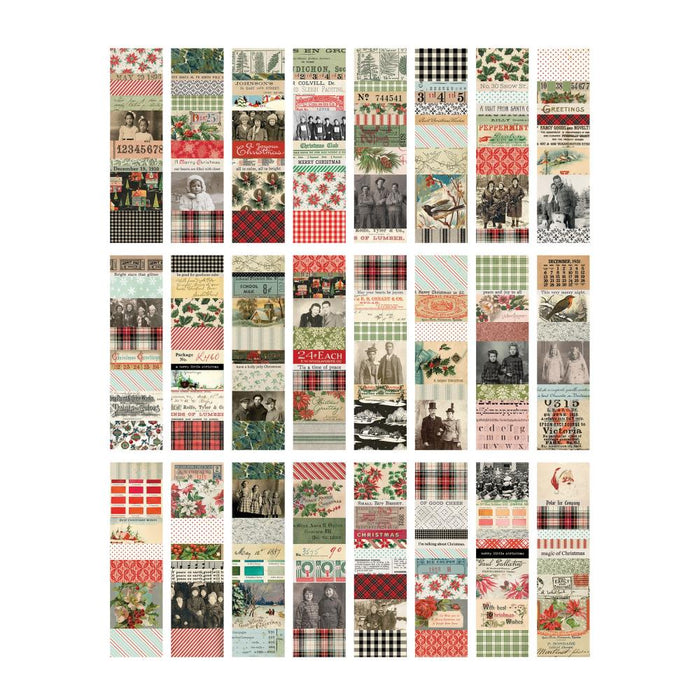 Tim Holtz Idea-ology - Large Collage Strips Christmas 2024