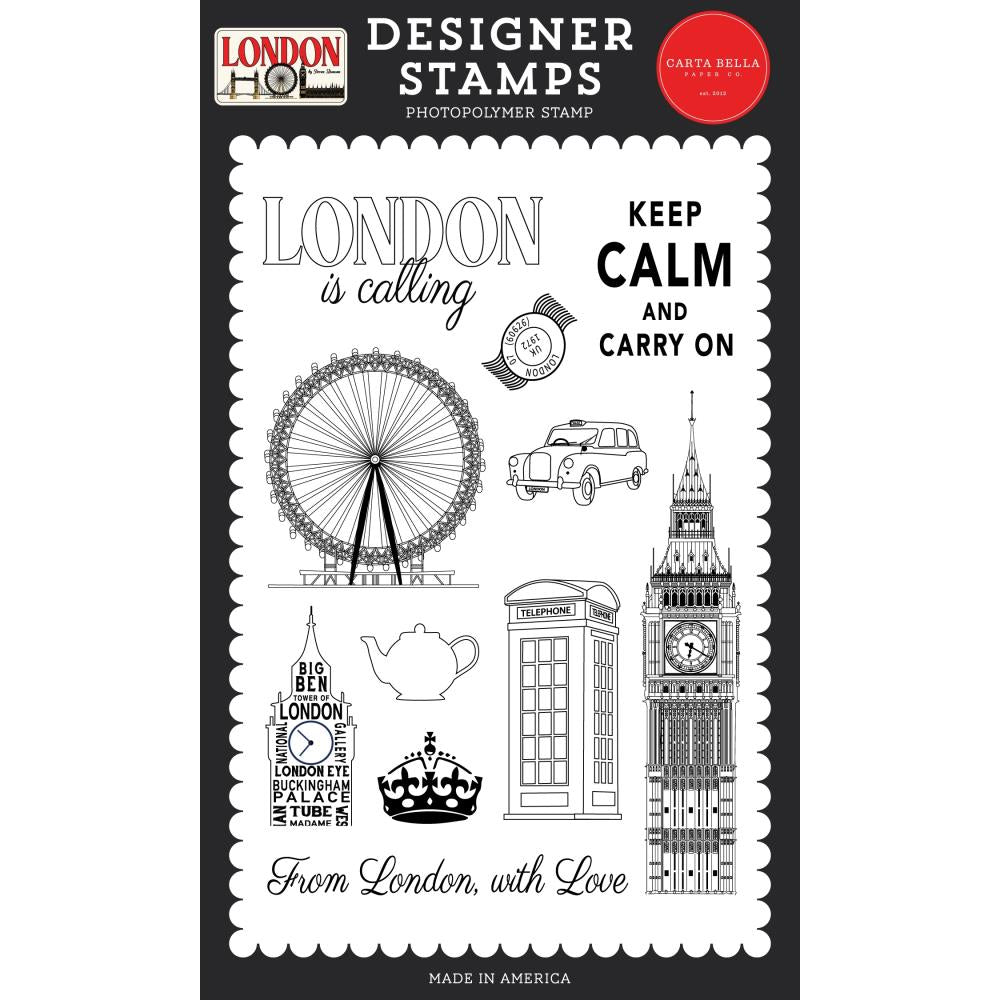 Carta Bella London - London Is Calling Stamps