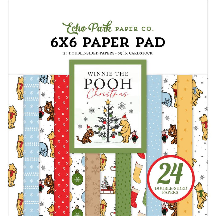 Echo Park Winnie The Pooh Christmas - 6x6 Pad