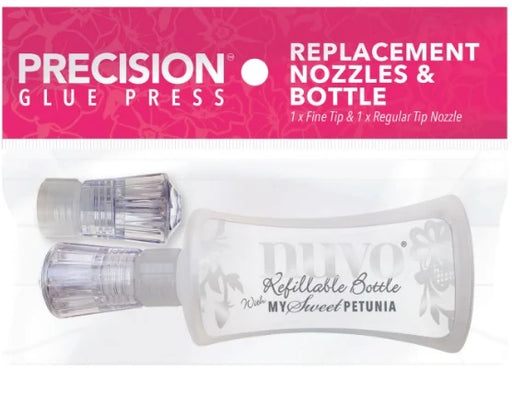 My Sweet Petunia - Precision Glue Press Replacement Nozzles & Bottle