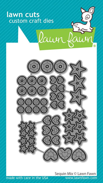 Lawn Fawn Craft Die - Sequin Mix