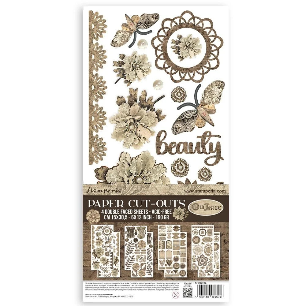 Stamperia Old Lace - Paper Cut-Outs