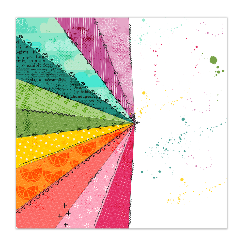 Pretty Little Studio Sunkissed - Sunburst (Double-Sided)