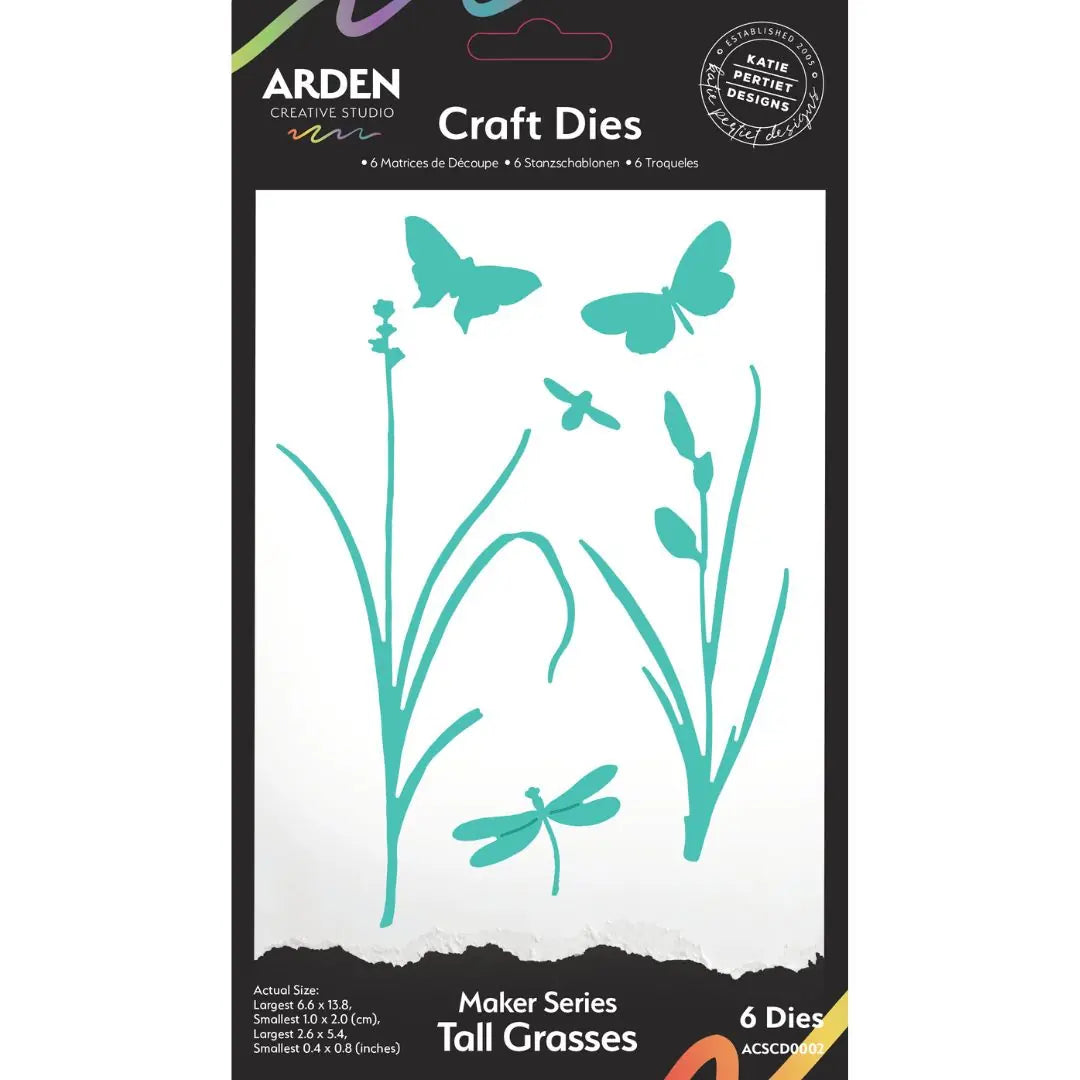 Arden Creative Studio Hidden Creek - Tall Grasses Craft Die