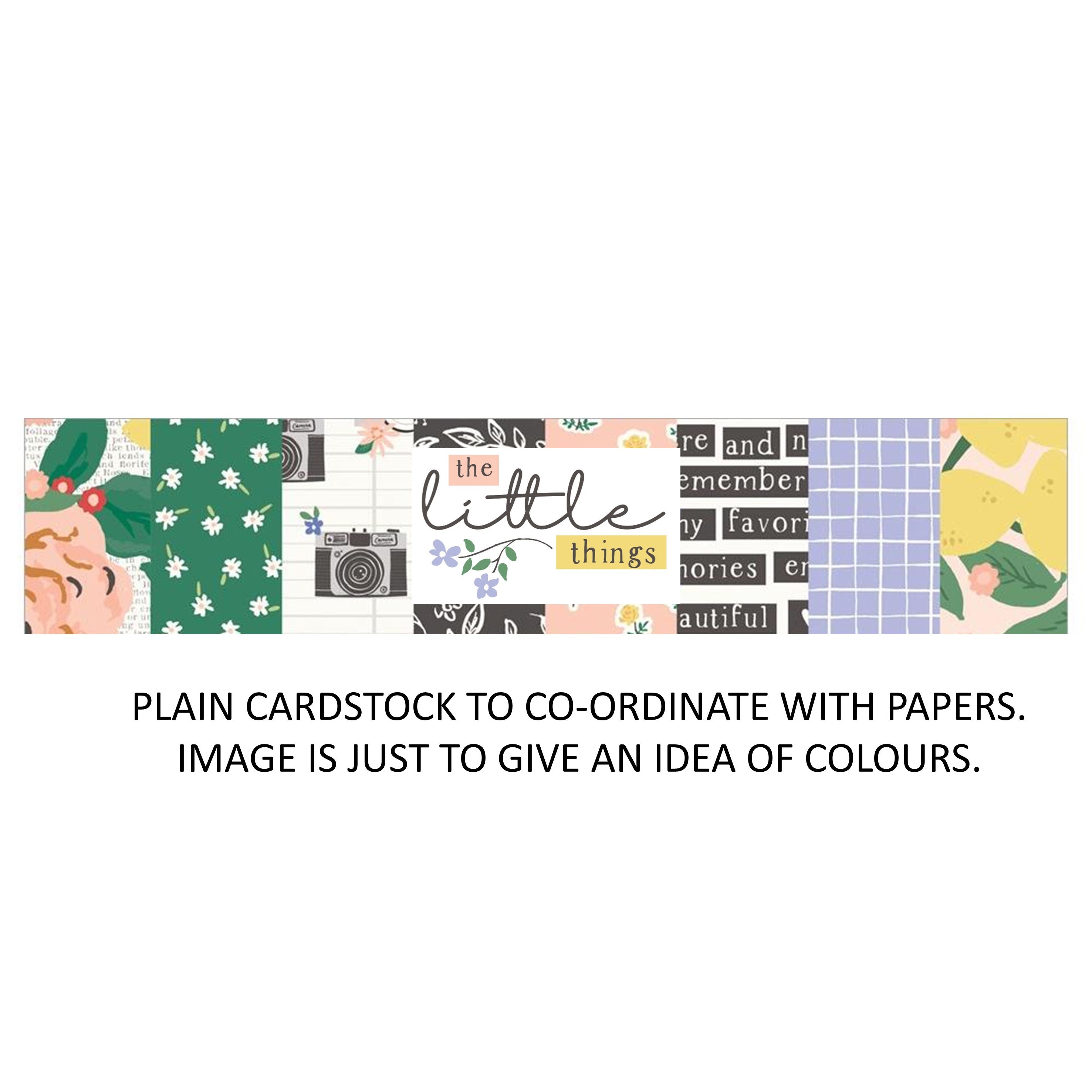 Simple Stories The Little Things - Bazzill Matchmaker Pack