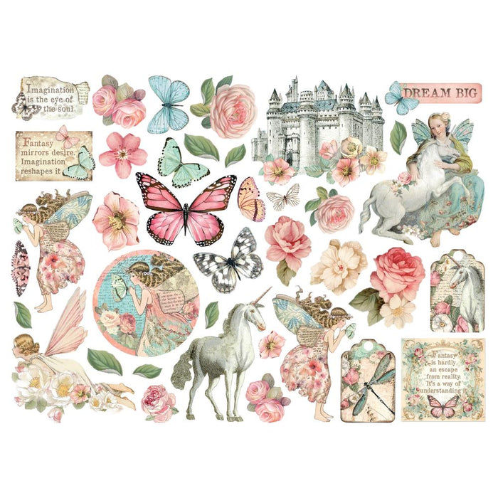 Stamperia Wonderland - Assorted Die-Cuts