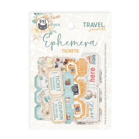 P13 Travel Journal - Ephemera Tickets