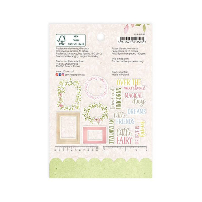 P13 Believe In Fairies - Ephemera Frames & Words
