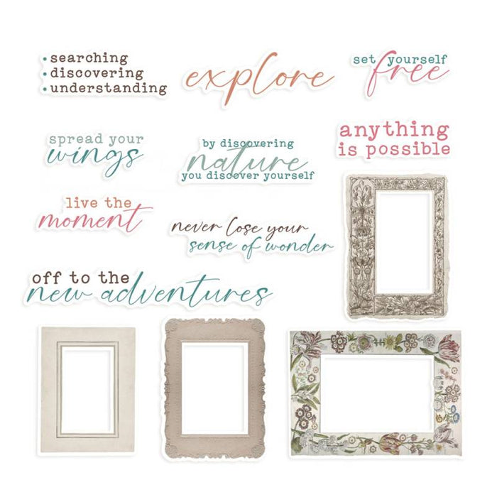 P13 Naturalist - Ephemera Frames & Words