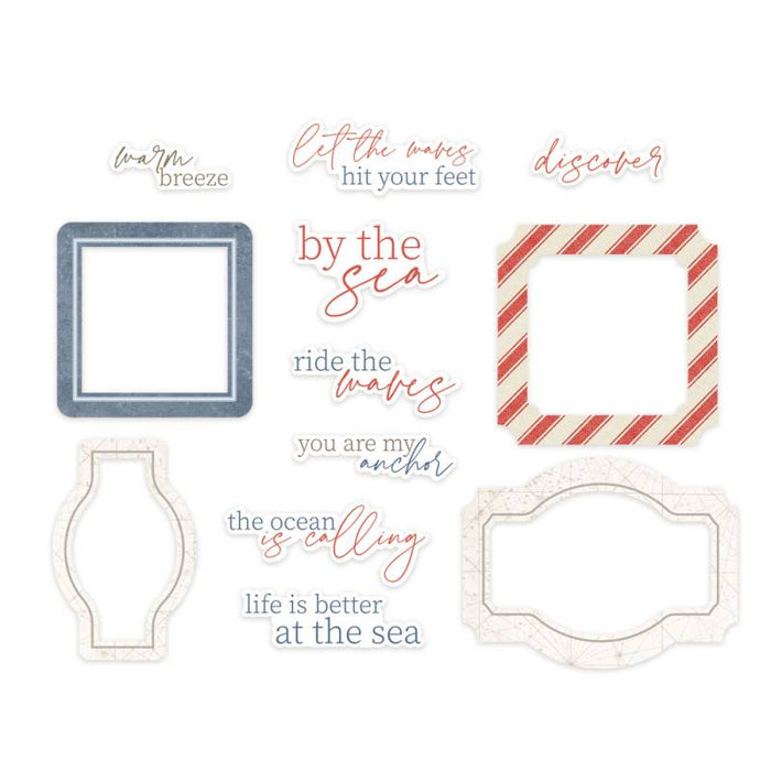 P13 Sea La Vie - Ephemera Frames & Words