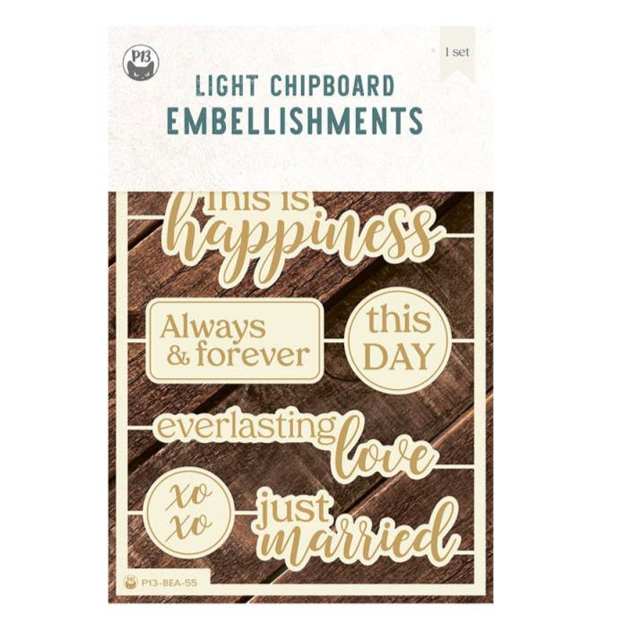 P13 Beautiful Moments  - Chipboard Embellishments #7