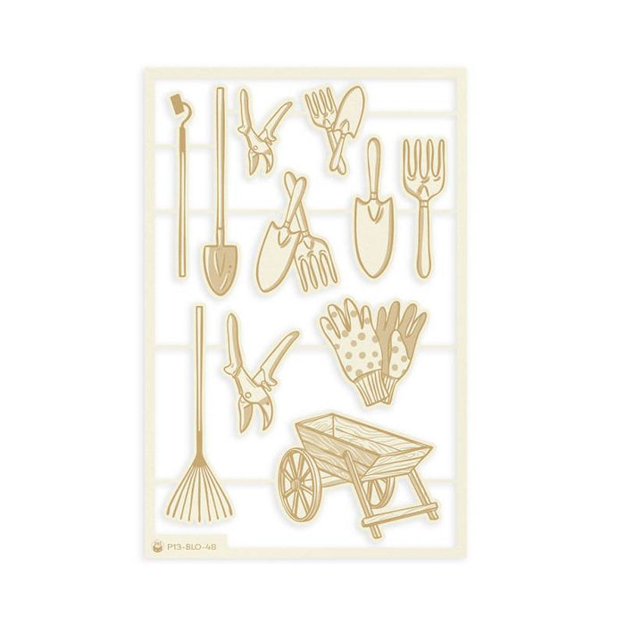 P13 Breathe And Bloom  - Chipboard Embellishments #5