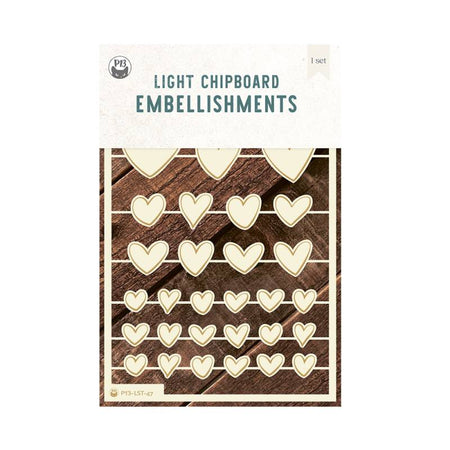 P13 Love Stories - Chipboard Embellishments #4