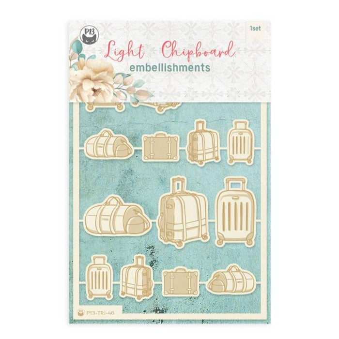 P13 Travel Journal - Chipboard Embellishments #3