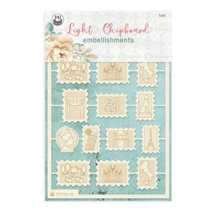 P13 Travel Journal - Chipboard Embellishments #6