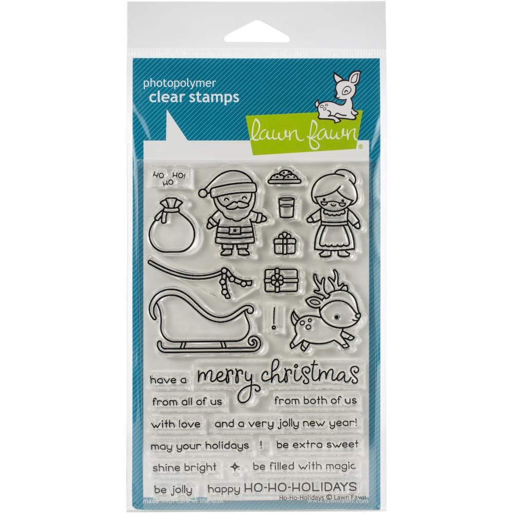 Lawn Fawn Clear Stamps - Ho Ho Holidays — Papermaze