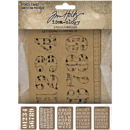 Tim Holtz Idea-Ology - Stencil Cards