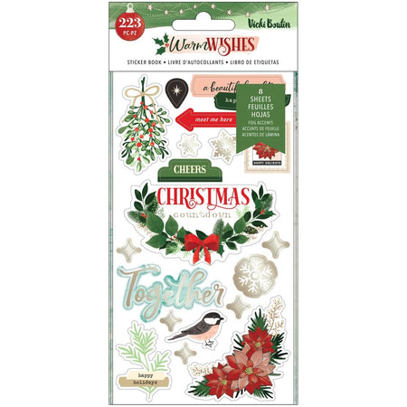 American Crafts Vicki Boutin Warm Wishes - Sticker Book