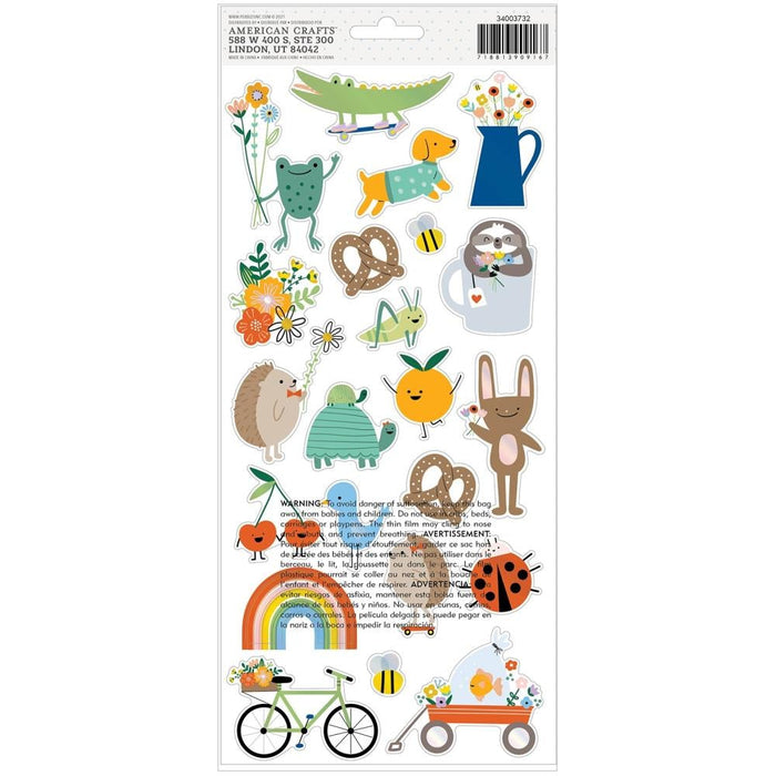 Pebbles Kid At Heart - Cardstock Stickers