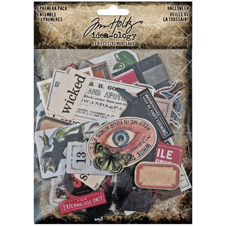 Tim Holtz Idea-ology - Halloween Ephemera Pack