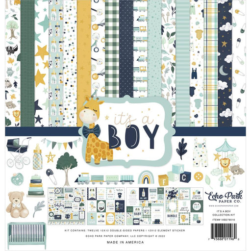 Echo Park It's A Boy - Collection Kit