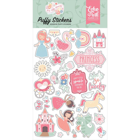 Echo Park Our Little Princess - Puffy Stickers