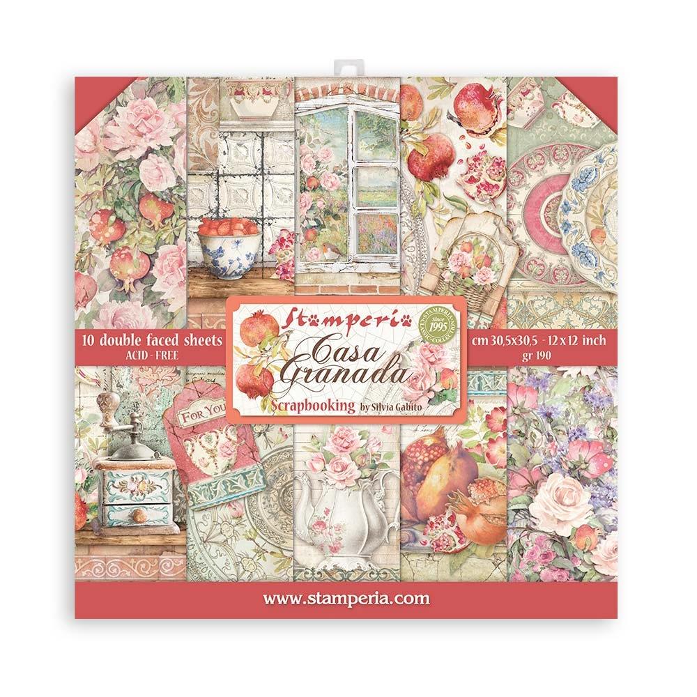 Stamperia  Casa Granada - 12x12 Paper Pack
