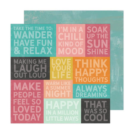 Heidi Swapp Sun Chaser - Happy Thoughts